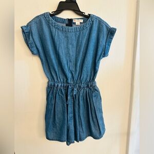 Crewcuts Denim Blue Romper